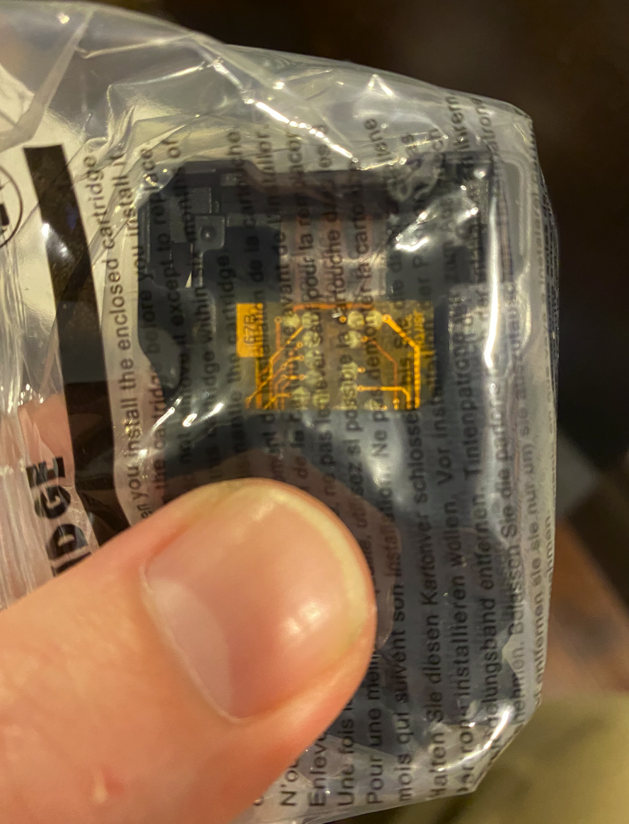 Super-Ink cartridge detail